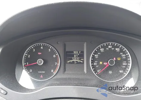 2012 Volkswagen Jetta 2.5L Se из США, поврежденный, VIN 3VWDX7AJ5CM321771